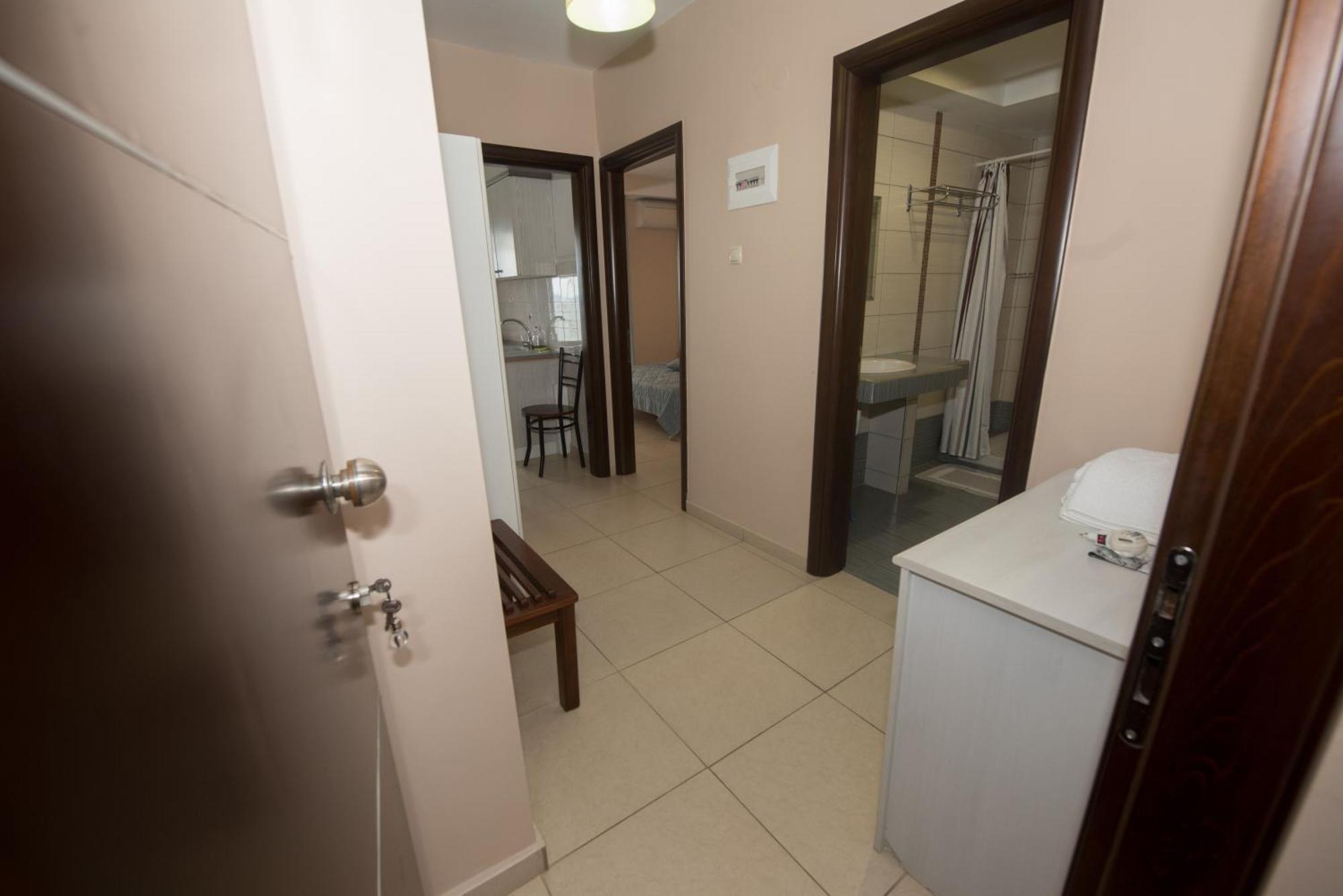 Aparthotel Aris Paralía Exterior foto